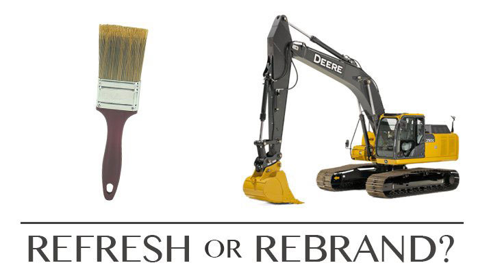 Should I Rebrand VS Brand Refresh Banner