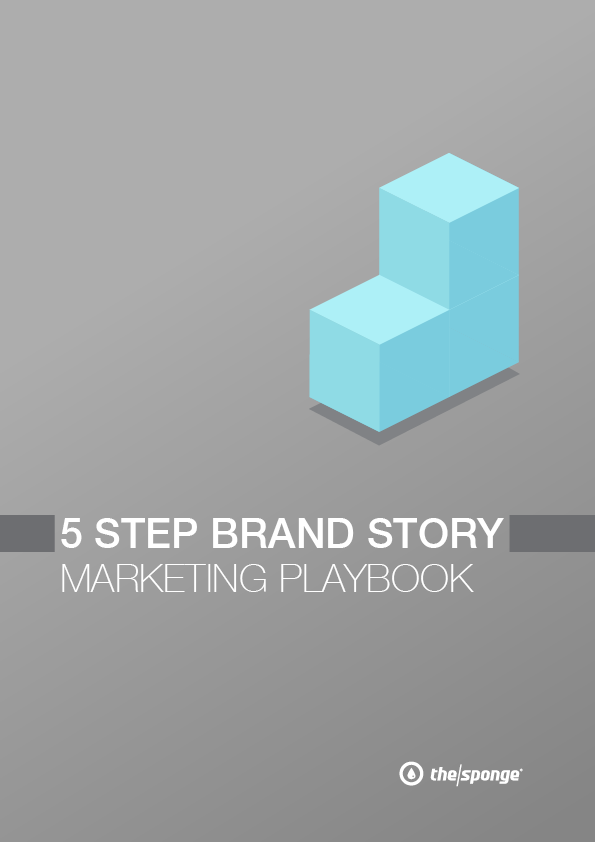 5 Step Brand Story Marketing Playbook Cover